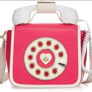 Betsey Johnson Betsey's Hotline Kitsch Phone Purse, BNWT